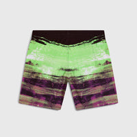 Short de bain Cali Gradient 14'' | Black Melted Stripe Boys