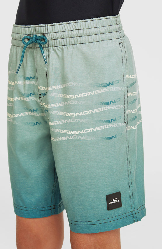 Short de bain O'Neill First | Boys Green Heritage Flip