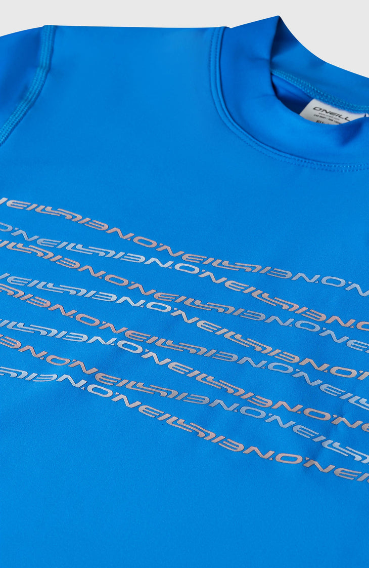 O'Neill Graphic Lycra à manches courtes | Mediterranean Blue