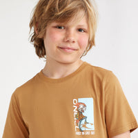 T-shirt Lizard | Rich Caramel