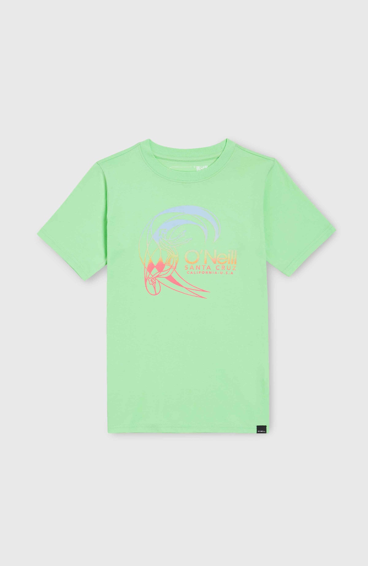 T-shirt Circle Surfer | Neon Green