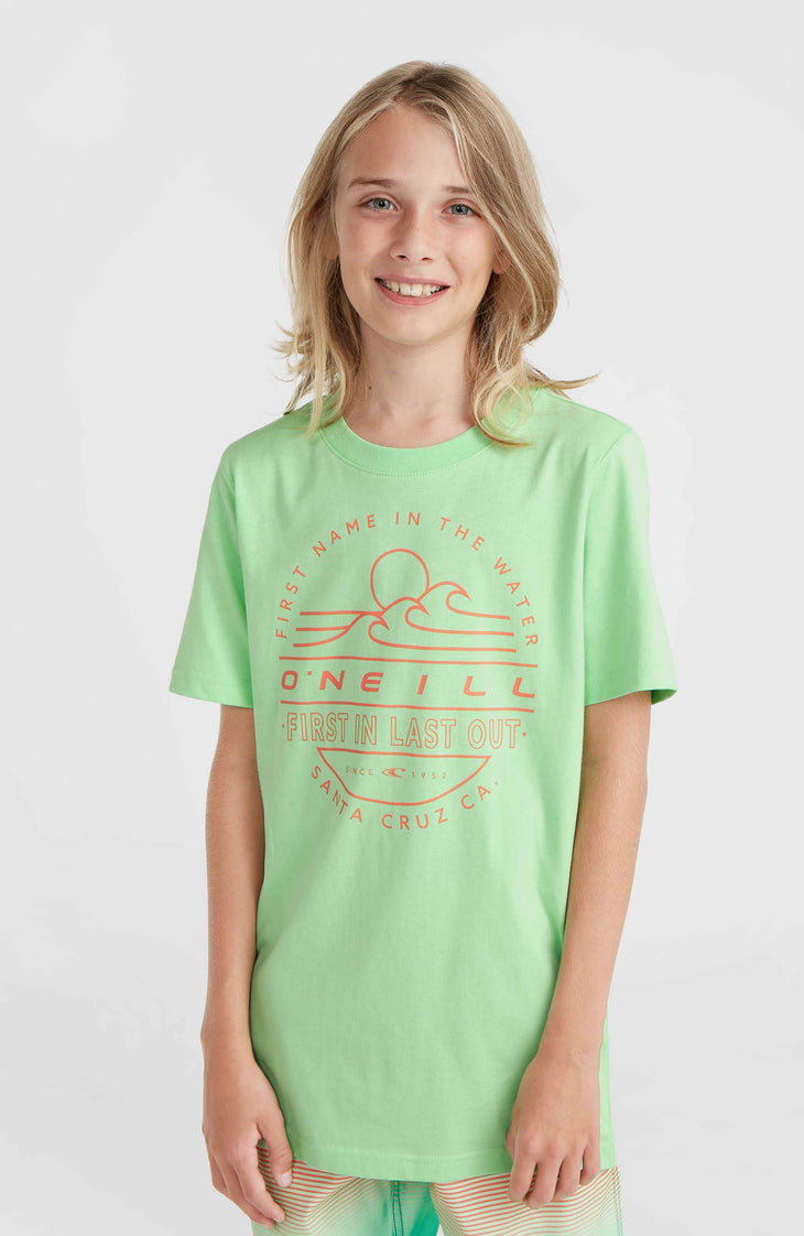 T-shirt Jack O'Neill Muir | Neon Green