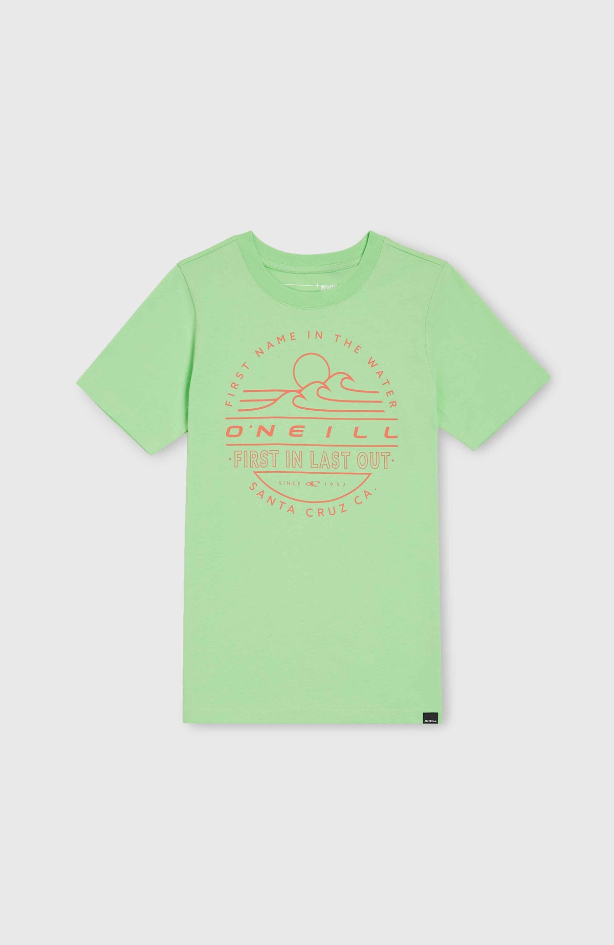T-shirt Jack O'Neill Muir | Neon Green