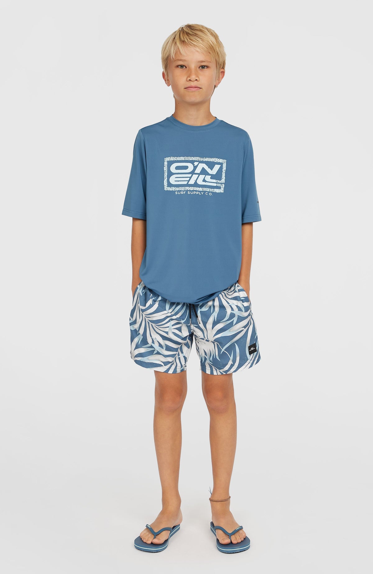 T-shirt O'Neill Hybrid | Copen Blue