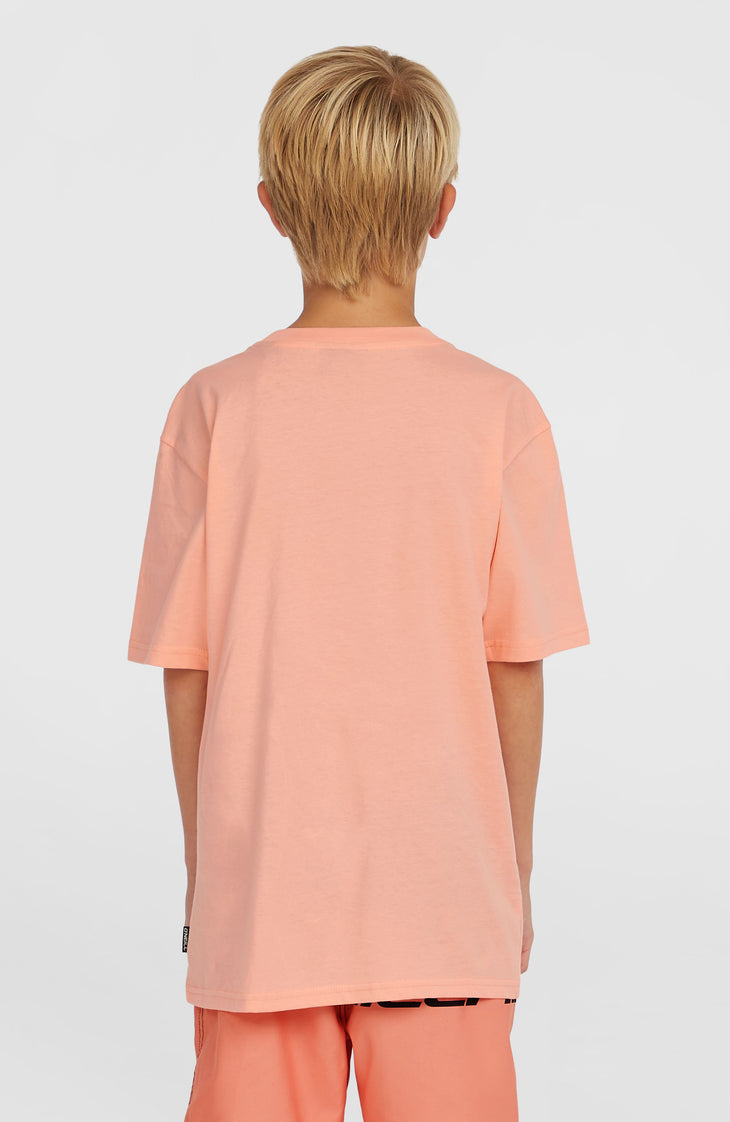 T-shirt Stripe | Coral Pop