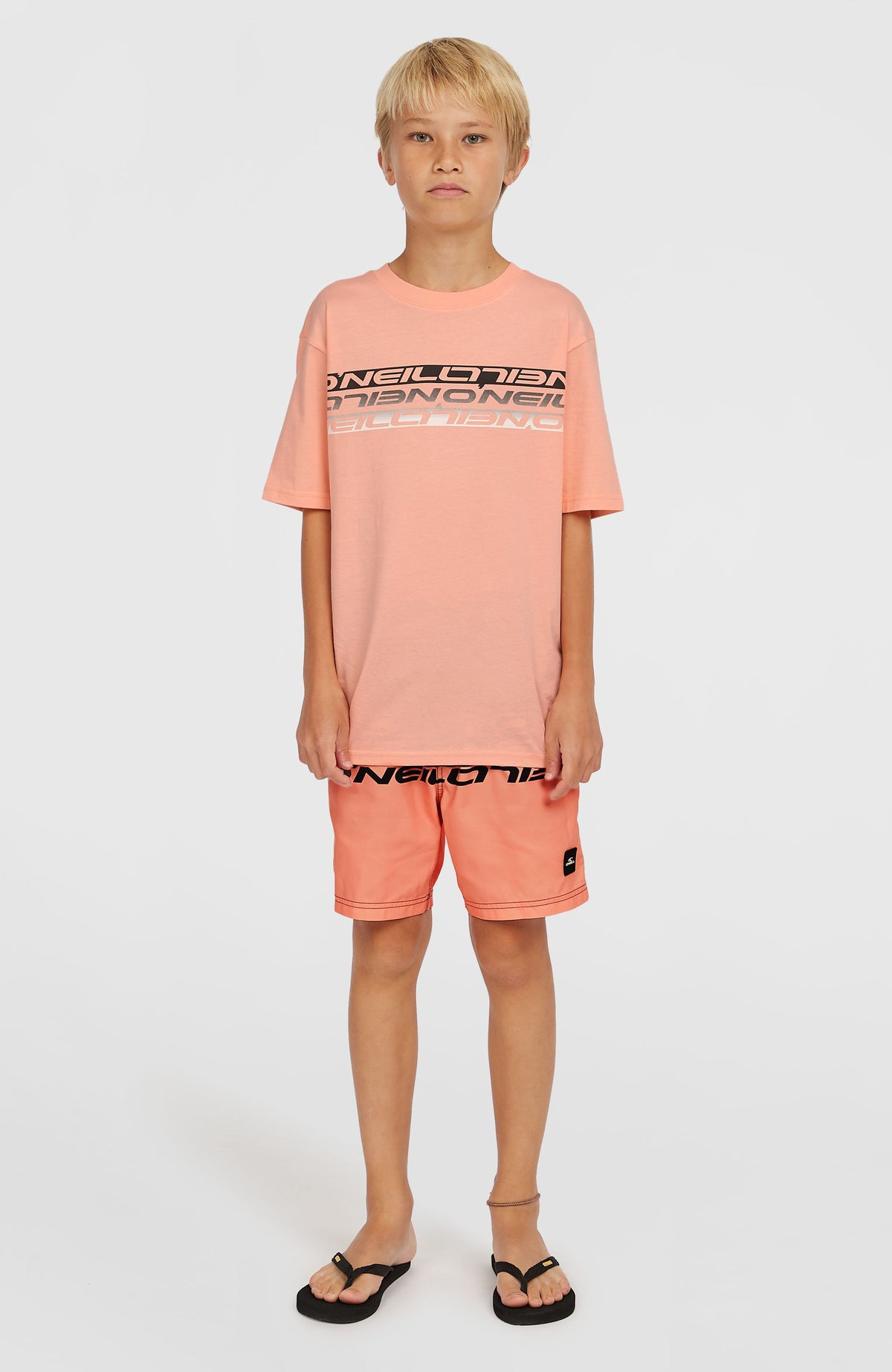 T-shirt Stripe | Coral Pop