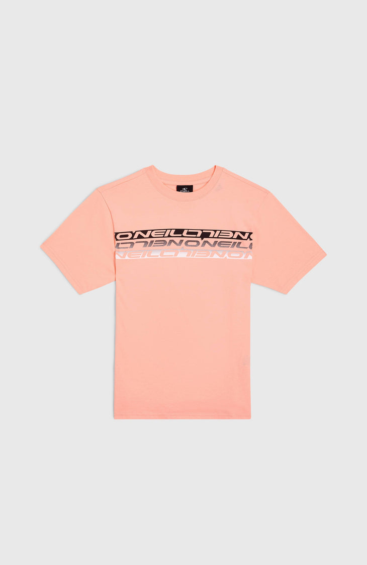 T-shirt Stripe | Coral Pop