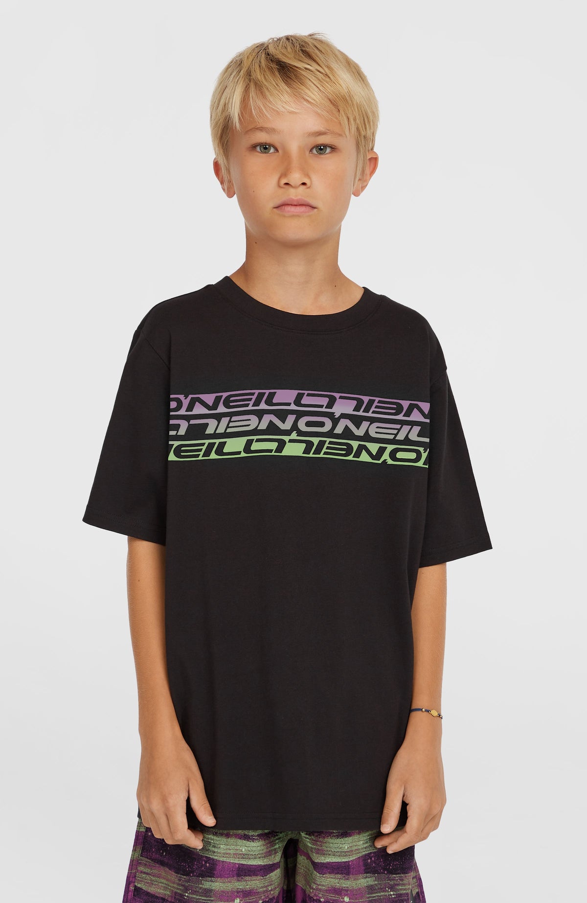 T-shirt Stripe | Black Out