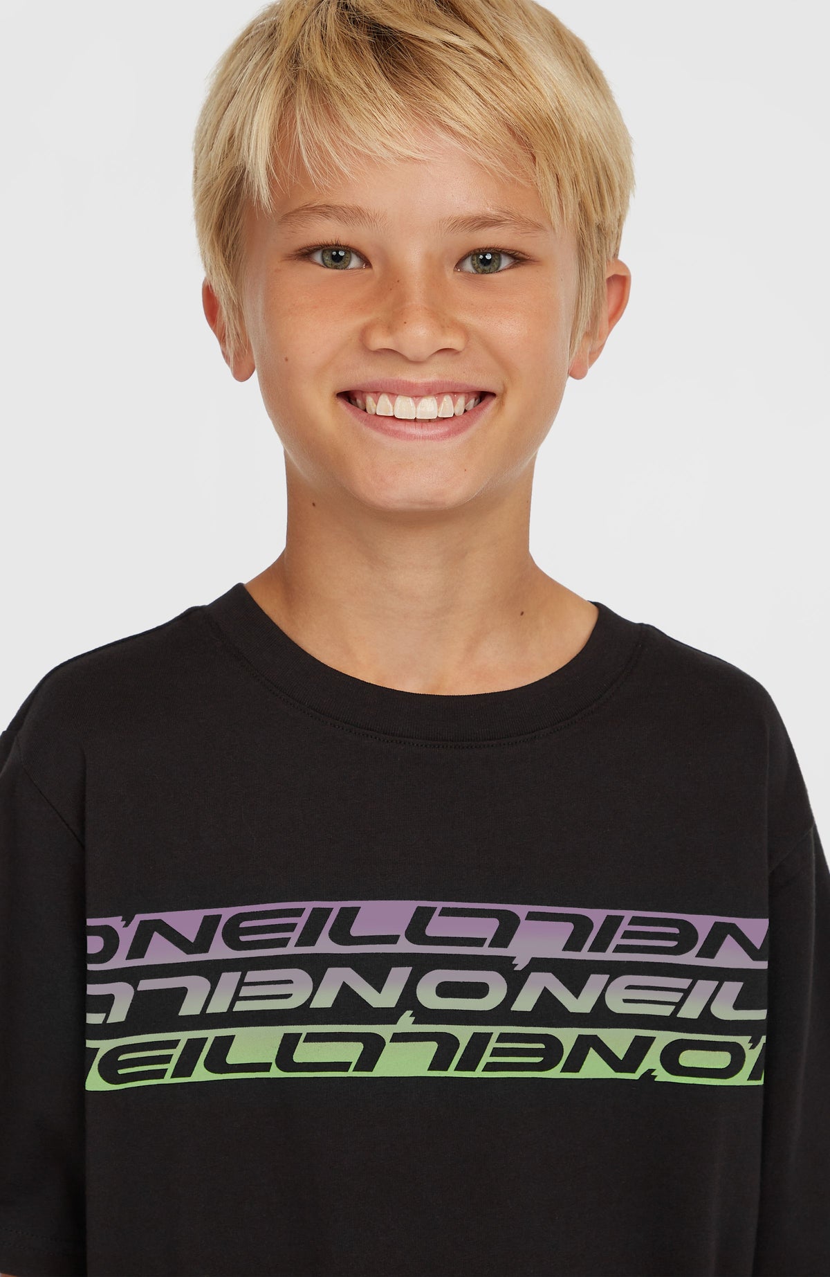 T-shirt Stripe | Black Out
