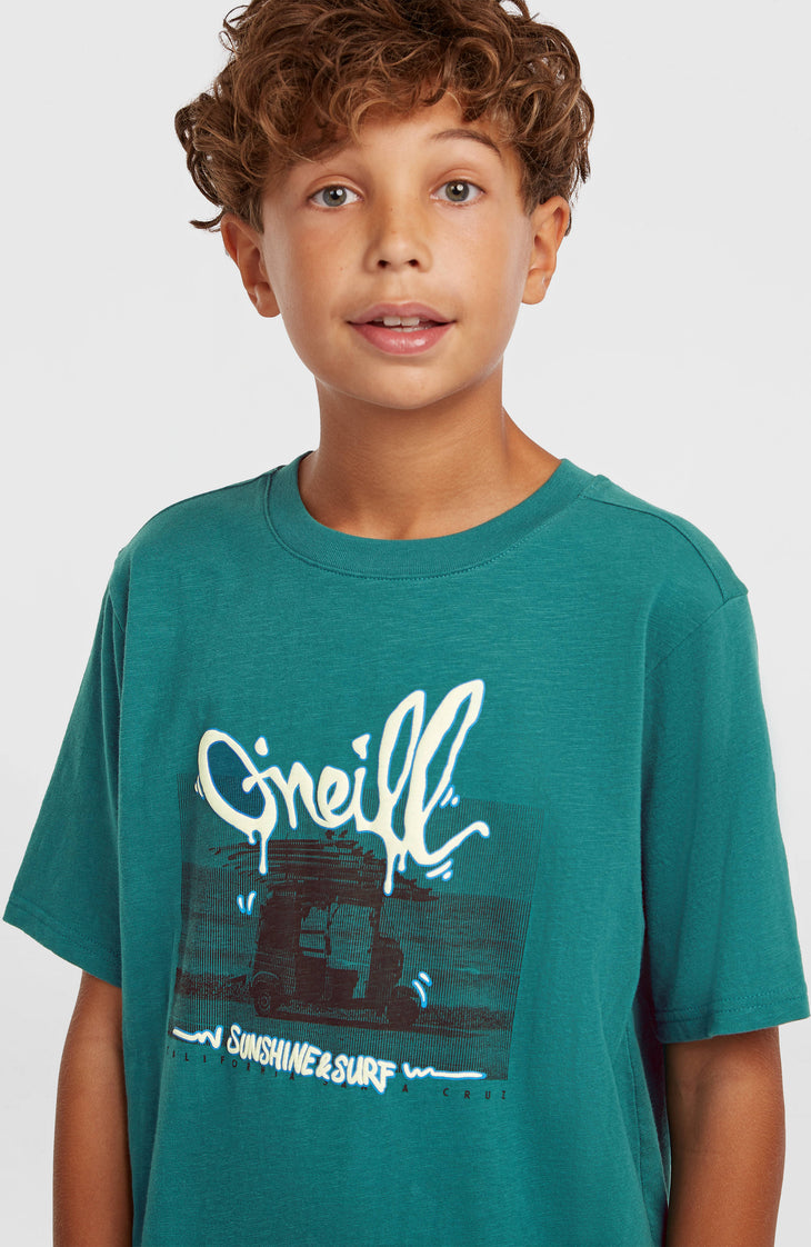 T-shirt Slub Graphic | Botanical Heat