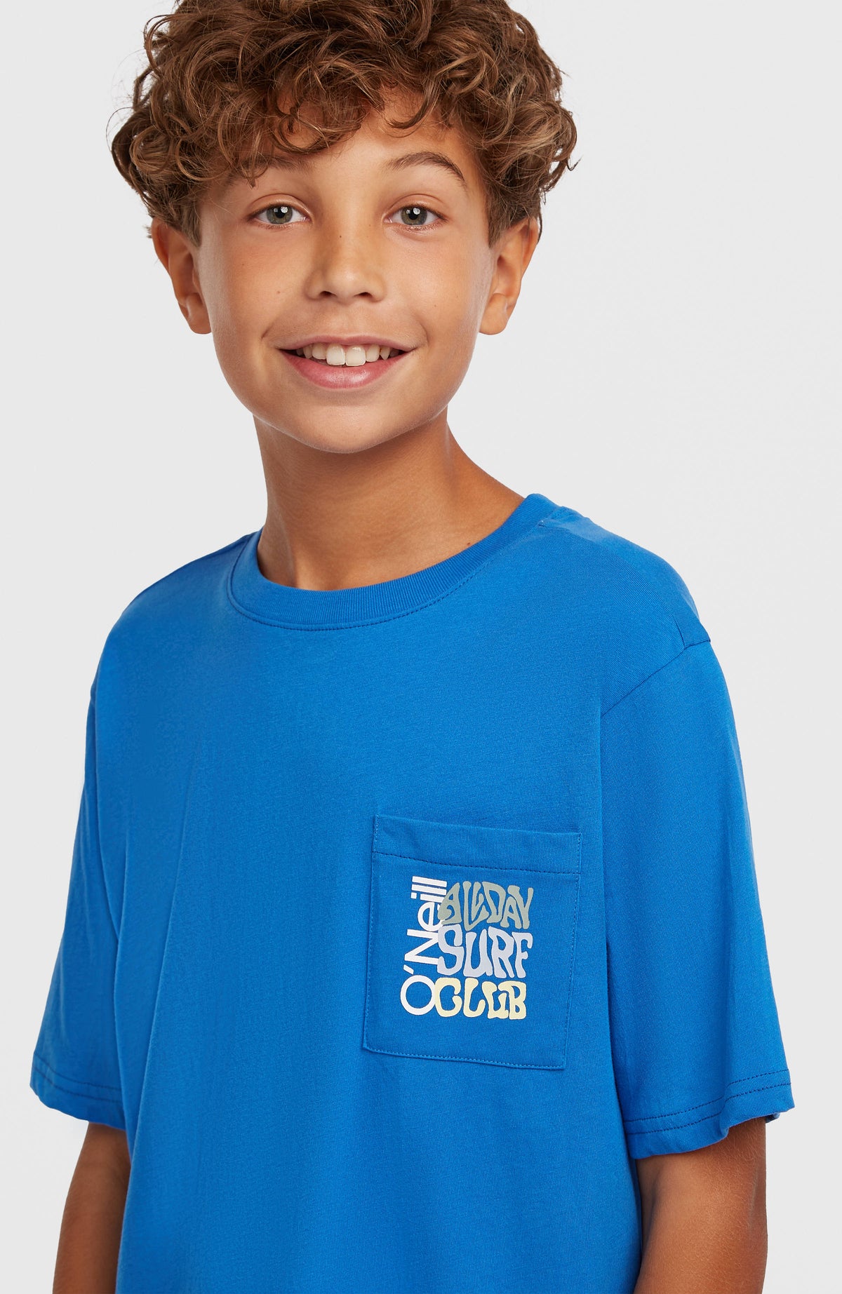 T-shirt Chest Pocket | Mediterranean Blue