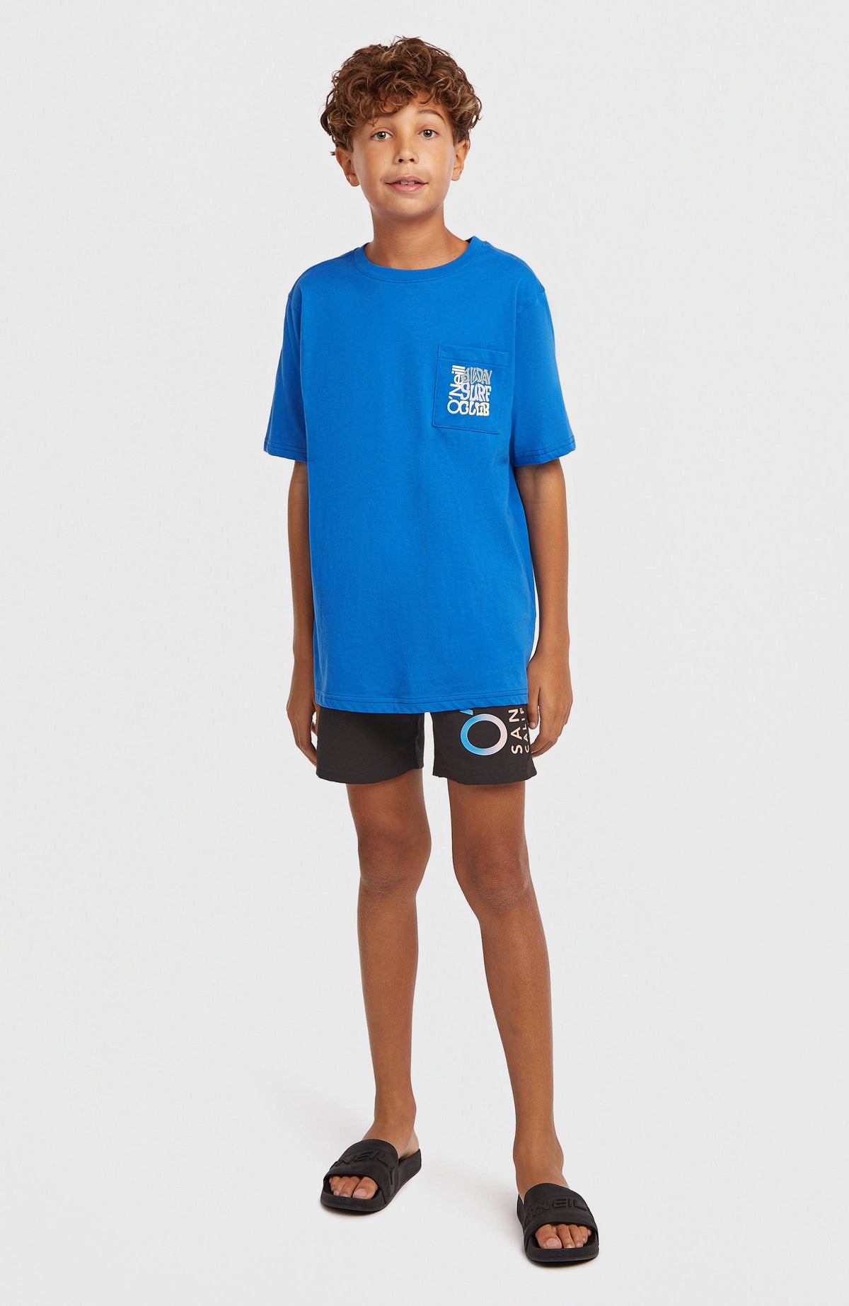 T-shirt Chest Pocket | Mediterranean Blue