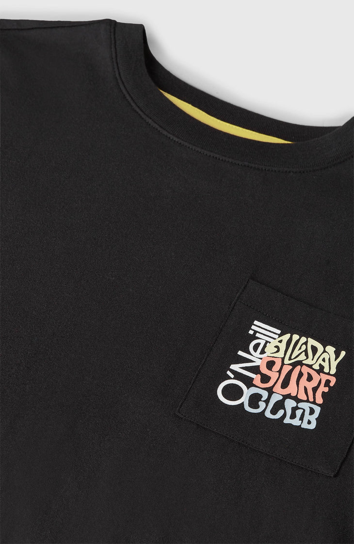 T-shirt Chest Pocket | Black Out