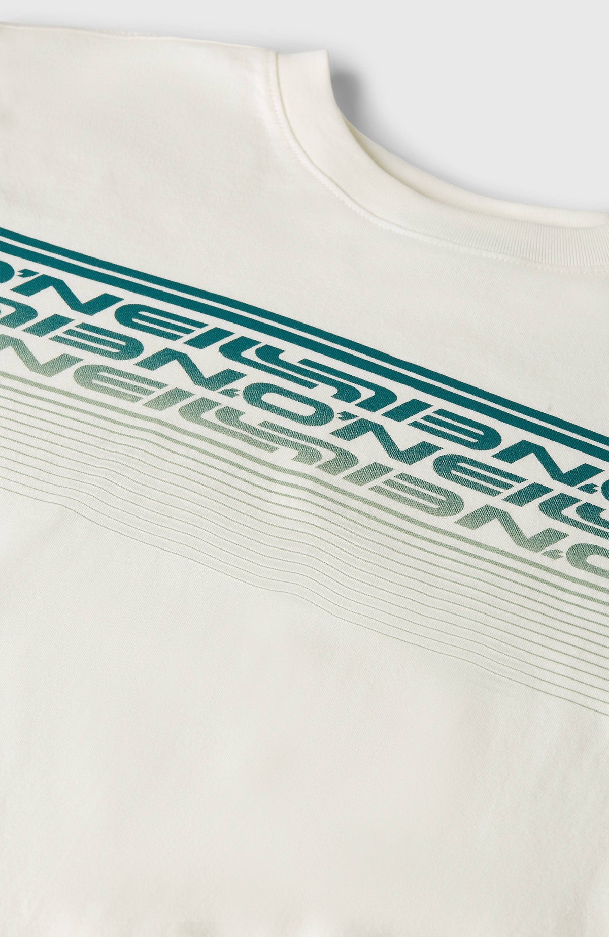 T-shirt O'Neill Logo Stripe | Snow White