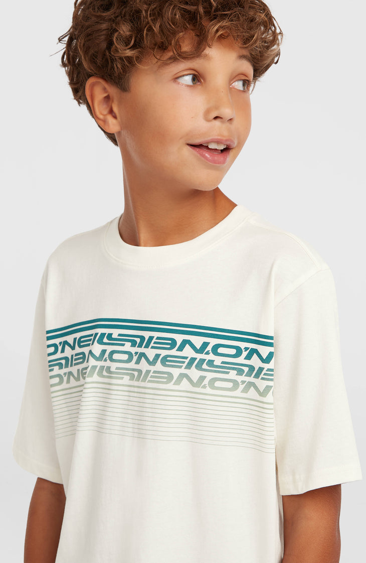 T-shirt O'Neill Logo Stripe | Snow White