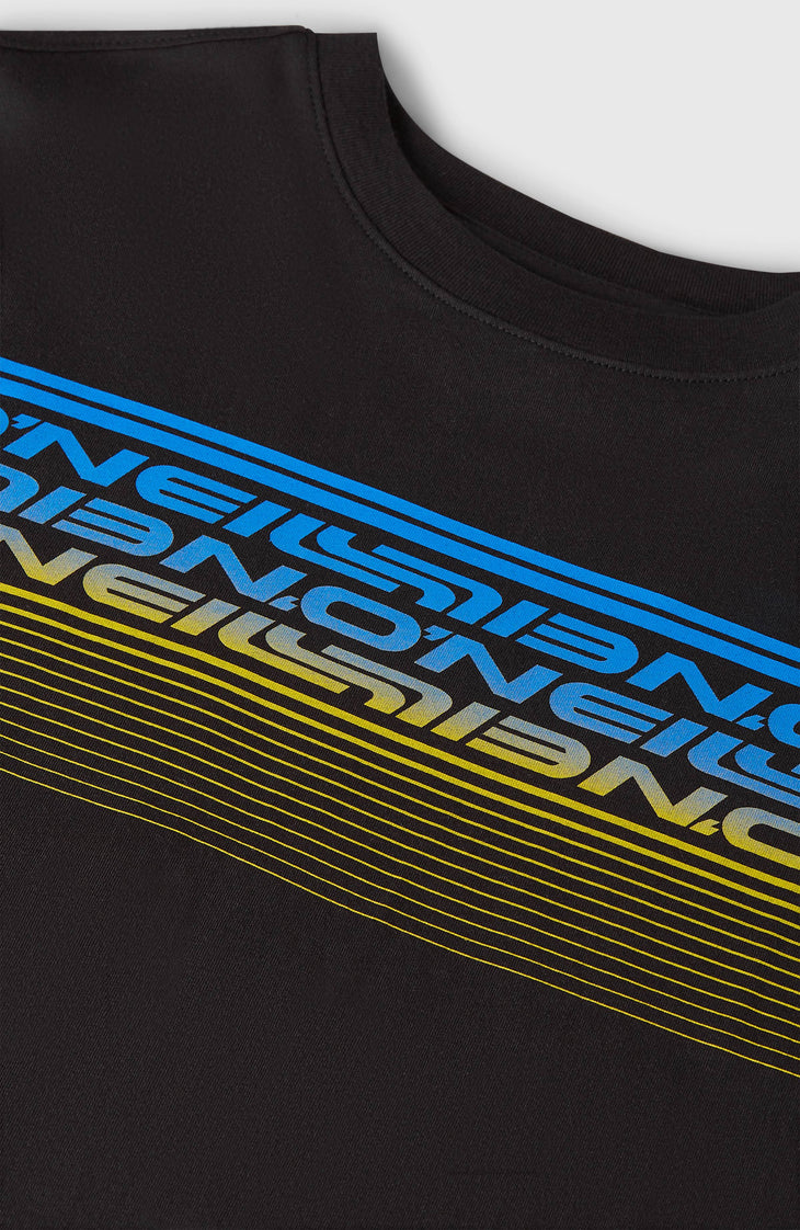 T-shirt O'Neill Logo Stripe | Black Out