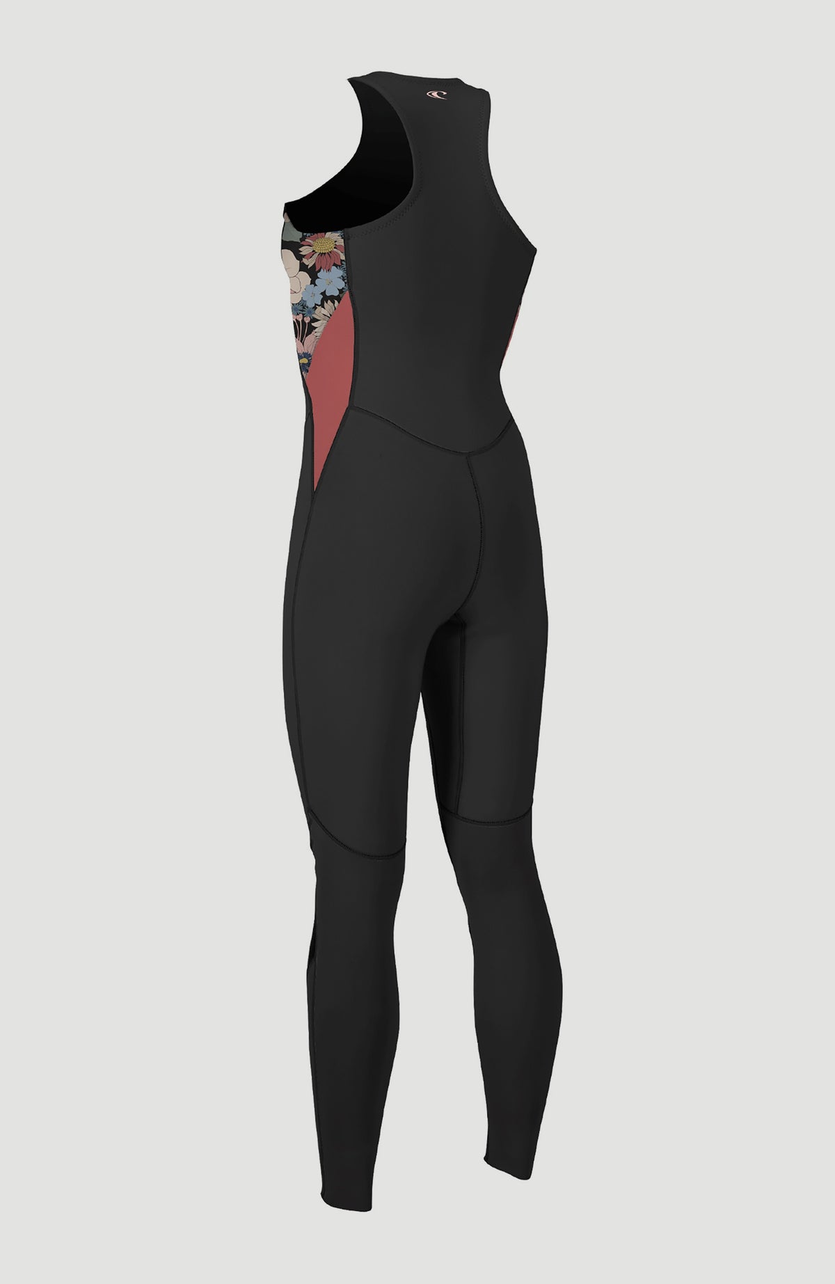 Bahia 1.5mm Front Zip Sleeveless Full Wetsuit | BLACK/TWIGGY/TEA ROSE