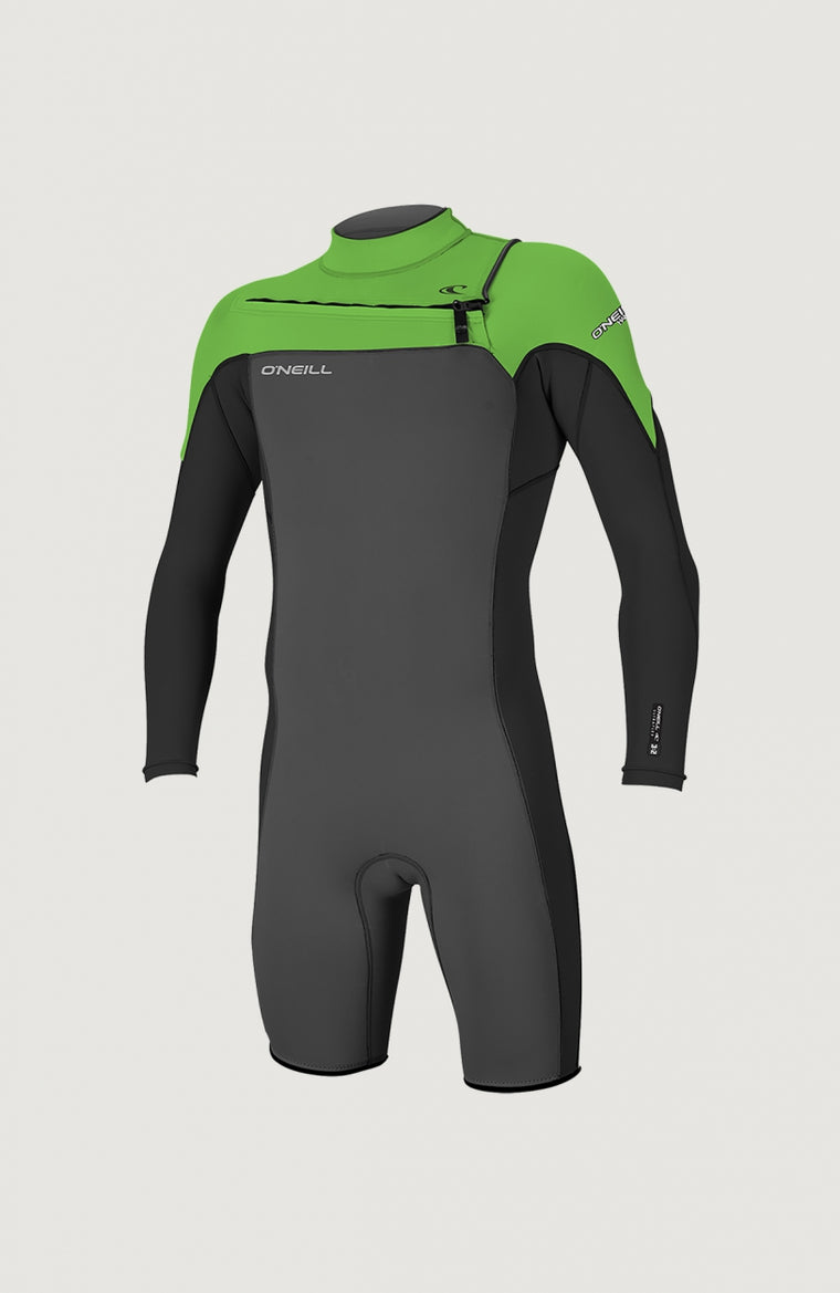 Hammer 2mm Chest Zip Long Sleeve Spring Wetsuit | Grey