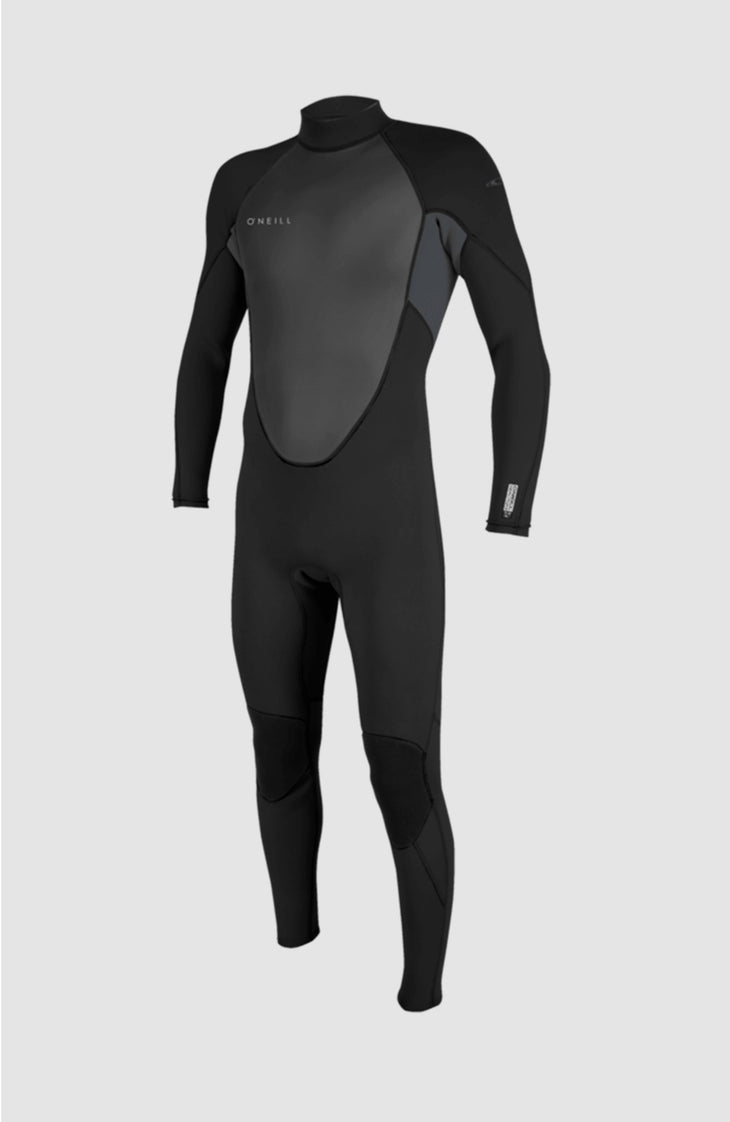 Reactor-2 3/2mm Back Zip Full Wetsuit | BLK/GRAPH