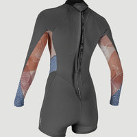 Bahia 2/1mm Back Zip Longsleeve Spring Wetsuit | GRAPHITE/DESERT BLOOM/DRIFT BL