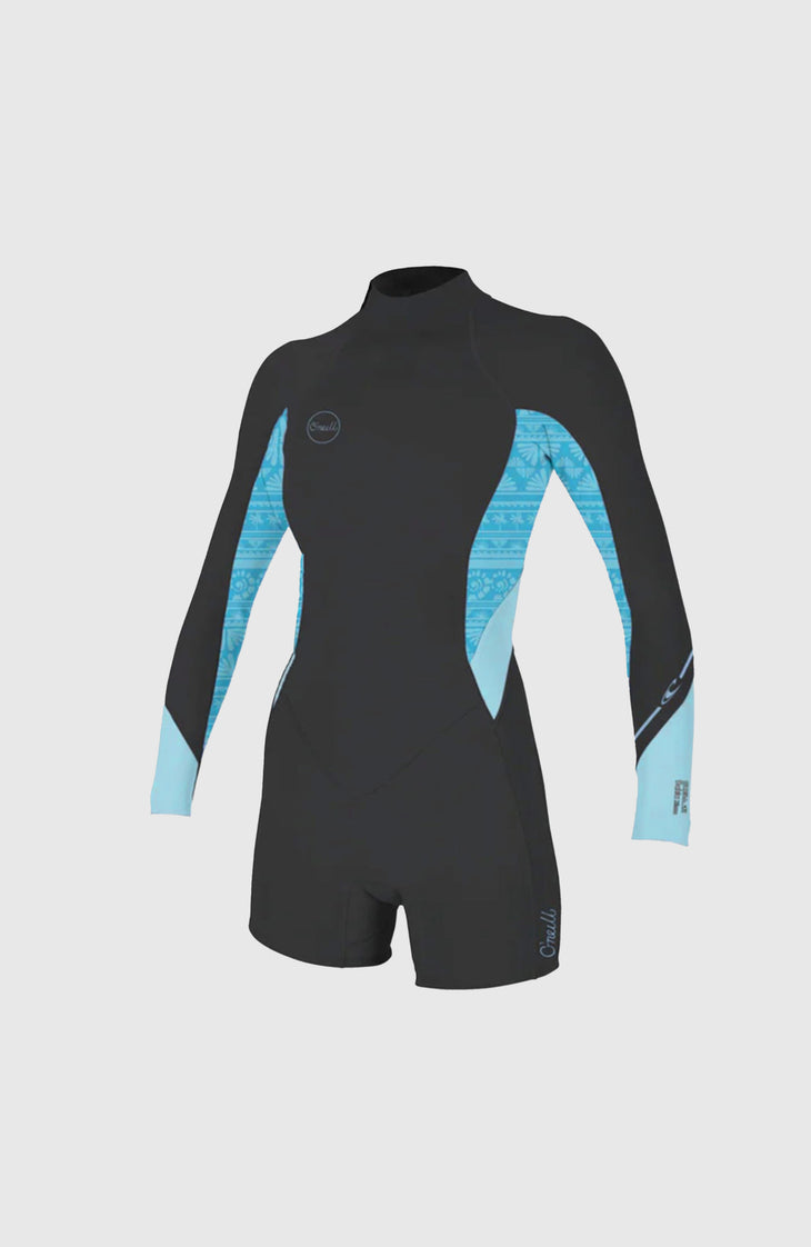 Bahia 2/1mm Back Zip Longsleeve Spring Wetsuit | TMPRDSTL/SURFABSTRT/CHAMBRYBLU