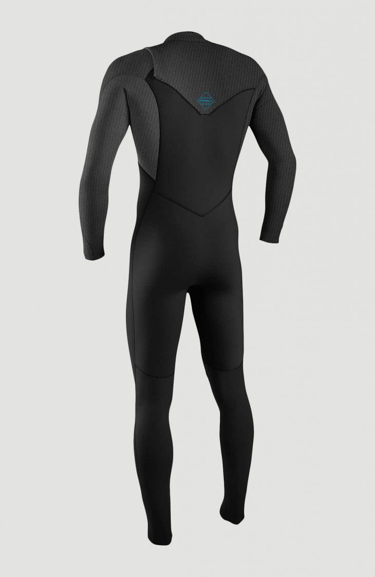 Hyperfreak Plus 3/2mm Chest Zip Full Wetsuit | BLK/GRAPH