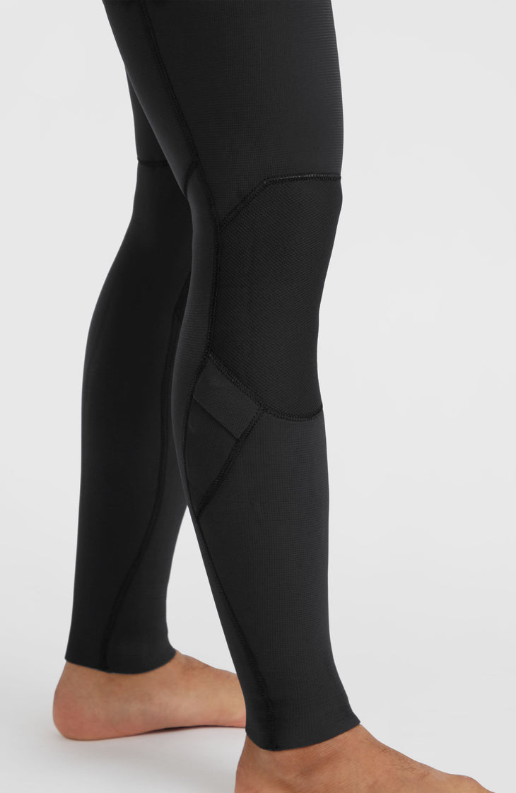 Hyperfreak Plus 4/3mm Chest Zip Full Wetsuit | BLACK/BLACK