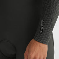 Hyperfreak 4/3mm+ Chest Zip Full Wetsuit | BLACK/BLACK