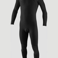Hyperfreak Plus 4/3mm Chest Zip Full Wetsuit | BLACK/BLACK