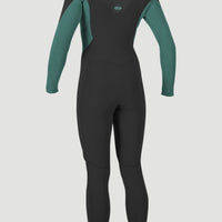 Hyperfreak Plus 4/3mm Chest Zip Full Wetsuit | RAVEN/BRISTOL