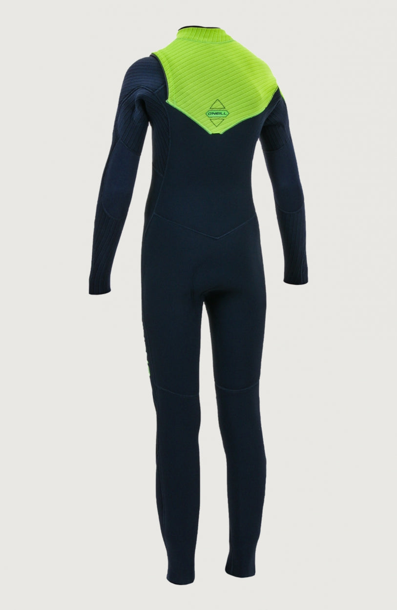 Hyperfreak Plus 4/3mm Chest Zip Full Wetsuit | Dark Blue