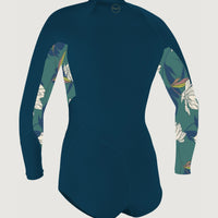 Bahia 2/1mm Front Zip Long Sleeve Spring Wetsuit | Dark Blue