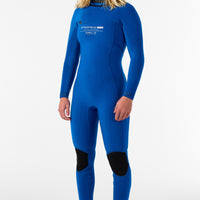 Hyperfreak Plus 5/4mm Chest Zip Full Wetsuit | BLACK/BLACK