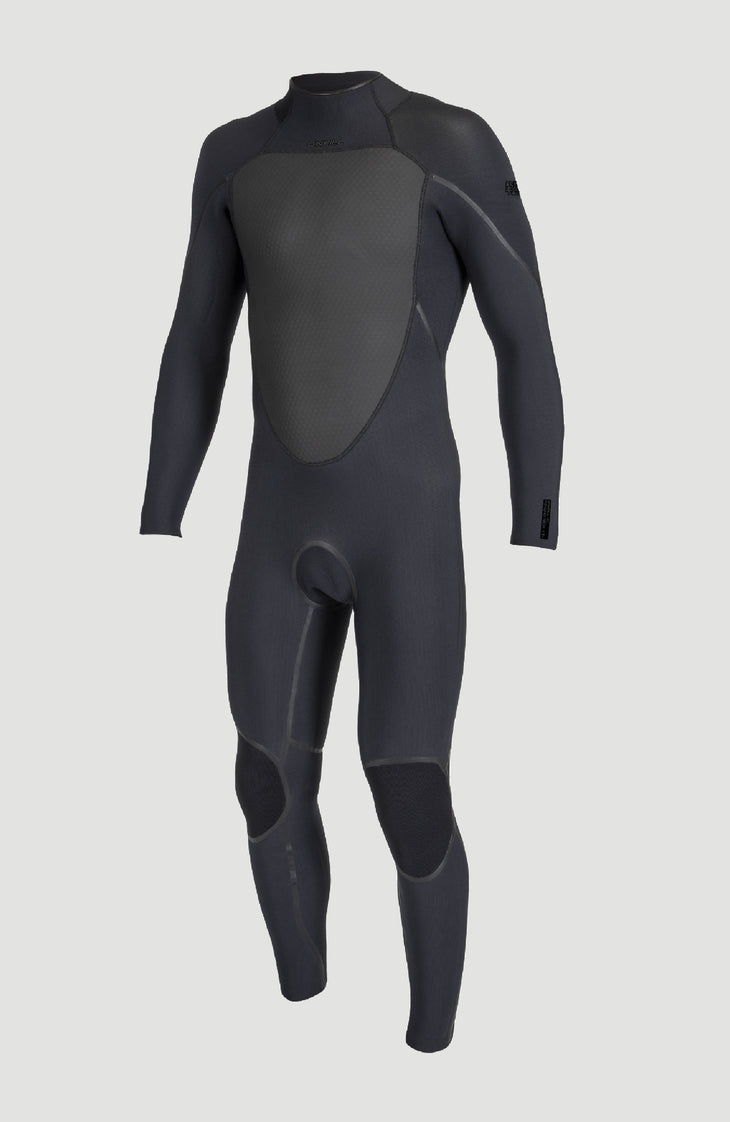 Psycho Tech 5/4mm Back Zip Full Wetsuit | BLACK/BLACK