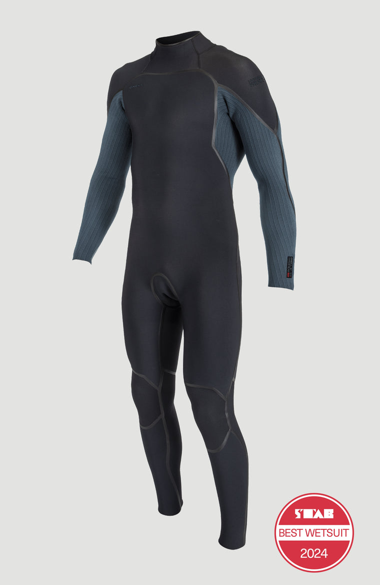 Hyperfreak Fire 5/4mm Back Zip Full Wetsuit | BLACK/CADET BLUE