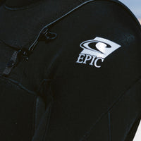 Epic 4/3mm Chest Zip Full Wetsuit | A05 BLK/BLK/BLK