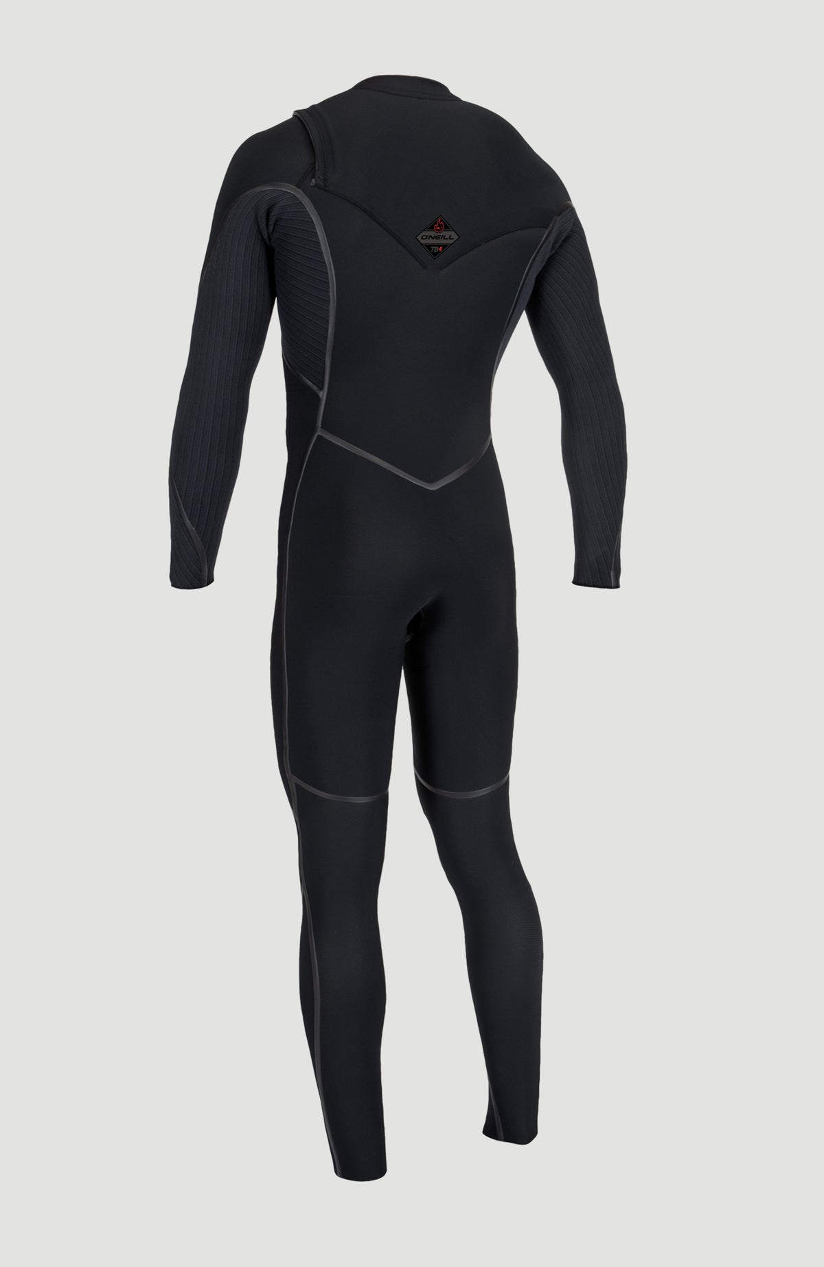 Hyperfreak Fire 3/2mm+ Chest Zip Full Wetsuit | BLACK/BLACK