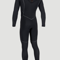 Hyperfreak Fire 3/2+mm Chest Zip Full Wetsuit | BLACK/BLACK