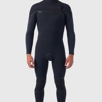 Hyperfreak Fire 4/3mm Chest Zip Full Wetsuit | BLACK/BLACK