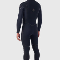 Hyperfreak Fire 4/3mm Chest Zip Full Wetsuit | BLACK/BLACK