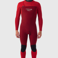 Hyperfreak Fire 4/3mm Chest Zip Full Wetsuit | BLACK/BLACK