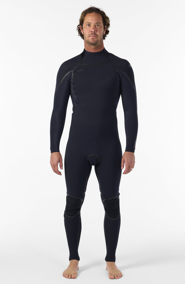 Hyperfreak Fire 5/4+mm Back Zip Full Wetsuit | BLACK/BLACK