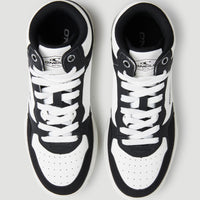 GALVESTON MID Sneakers | BLACK/ BRIGHT WHITE