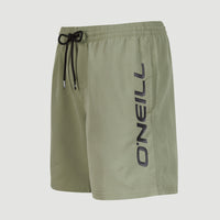 Short de bain Cali 16'' | Deep Lichen Green