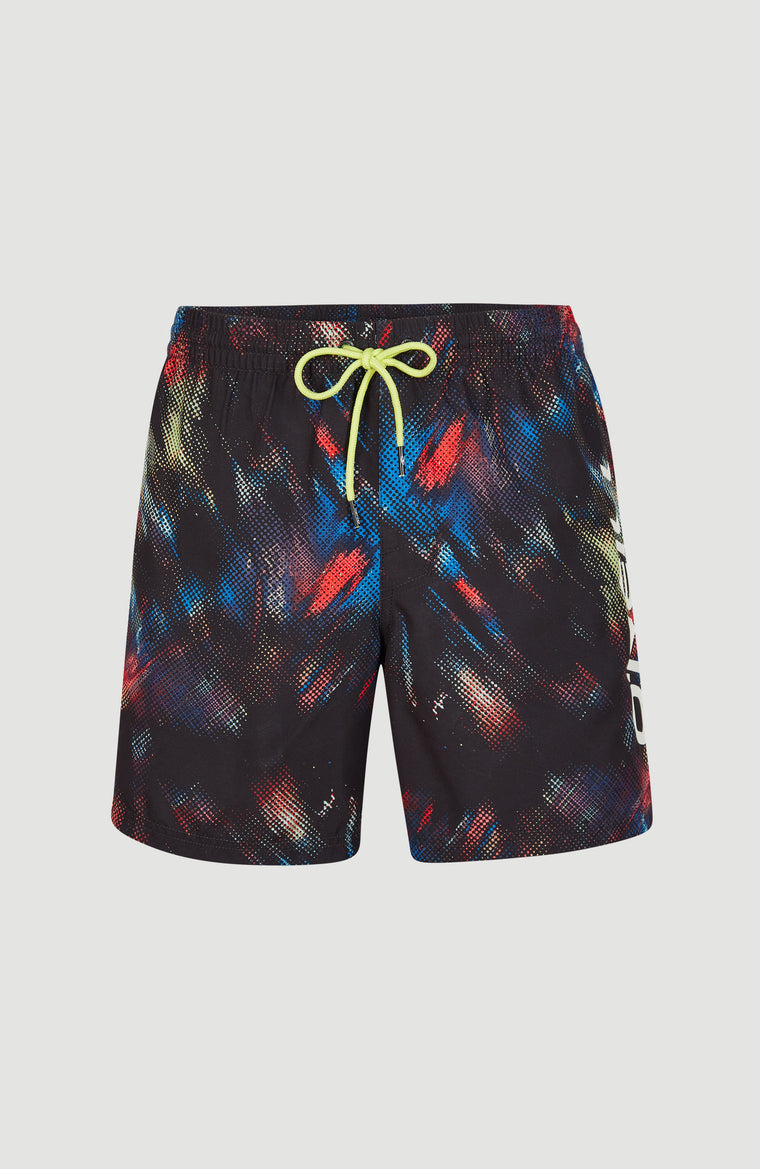 Short de bain Cali 16'' | Black Future Fade