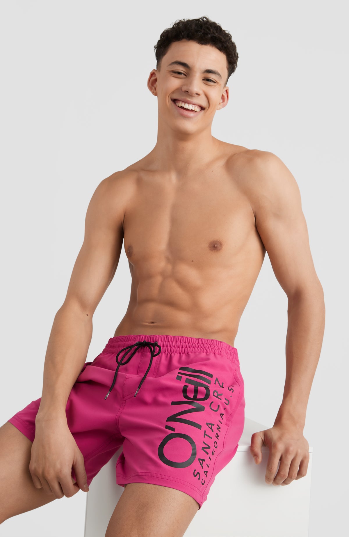 Short de bain Original Cali 16'' | Fuchsia Red