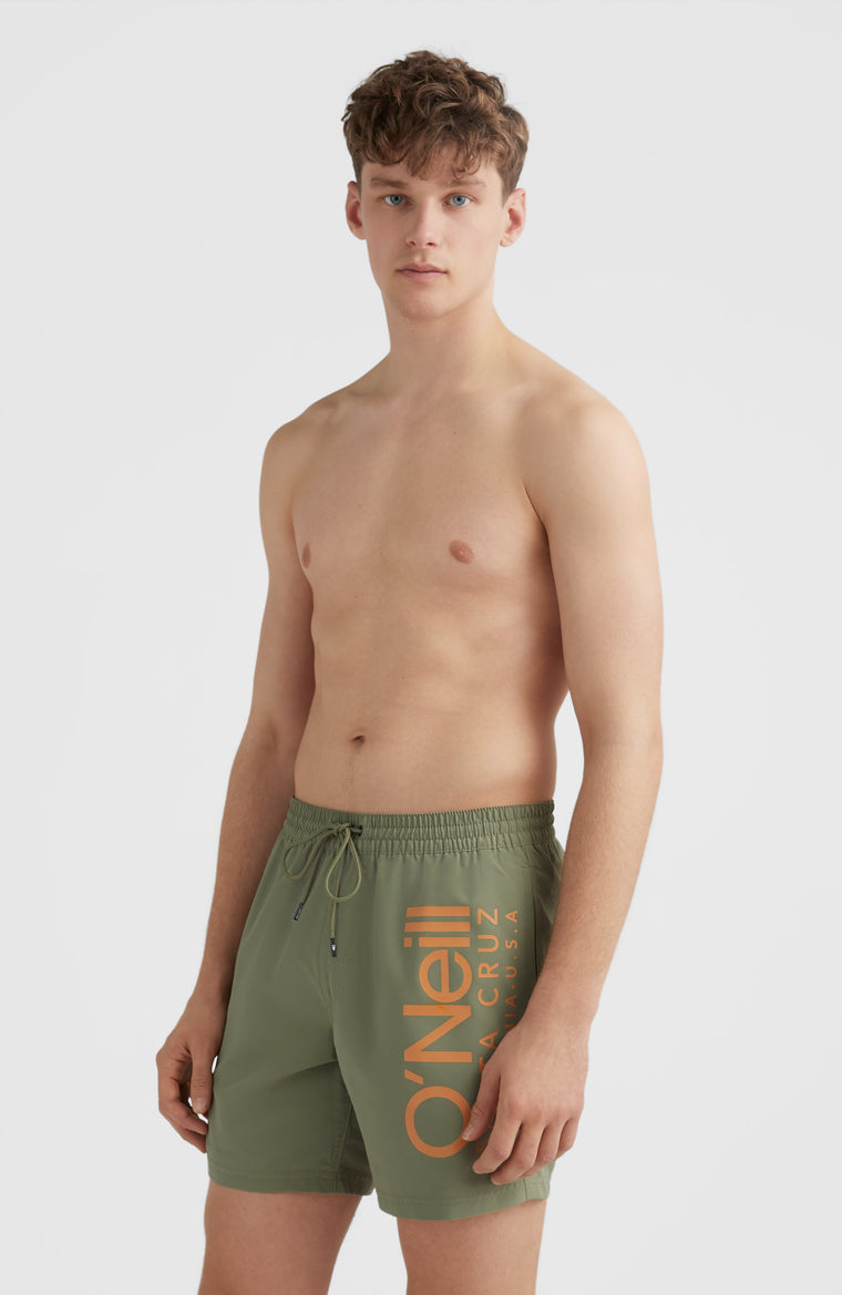 Short de bain Original Cali 16'' | Deep Lichen Green