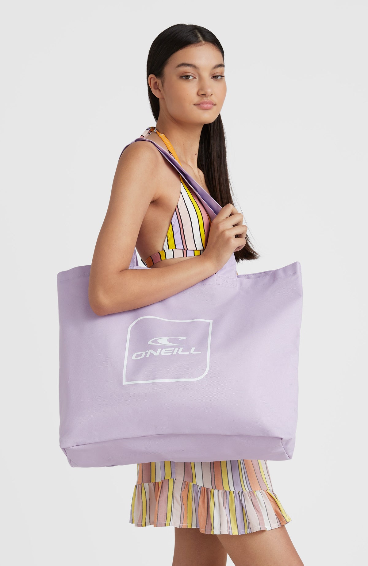 Tote bag Coastal | Purple Rose