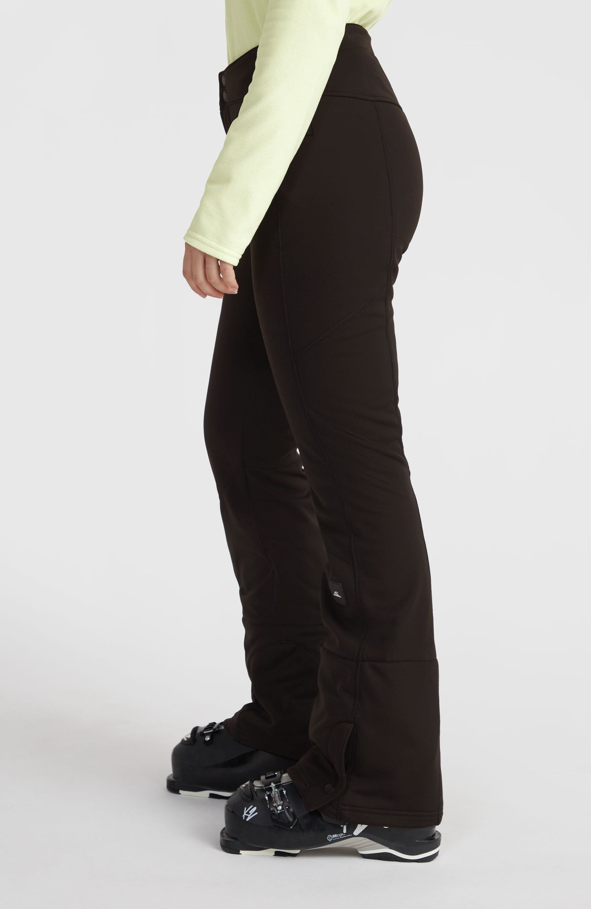 Pantalon de ski Blessed Softshell Hybrid Skinny | Black Out