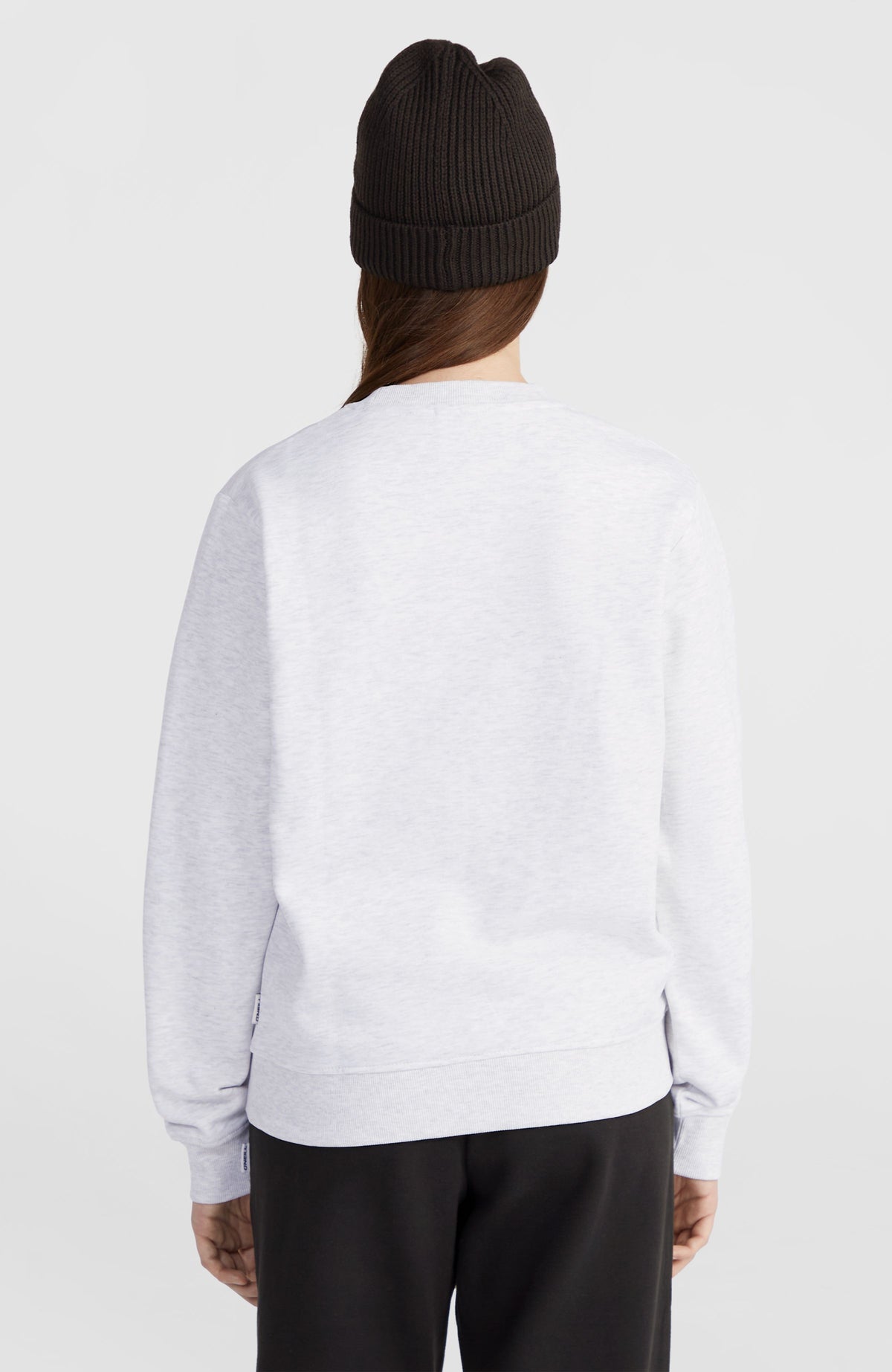 Sweatshirt à col rond Women of the Wave | White Melange